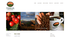 Desktop Screenshot of cafeterroa.com.br