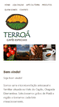 Mobile Screenshot of cafeterroa.com.br